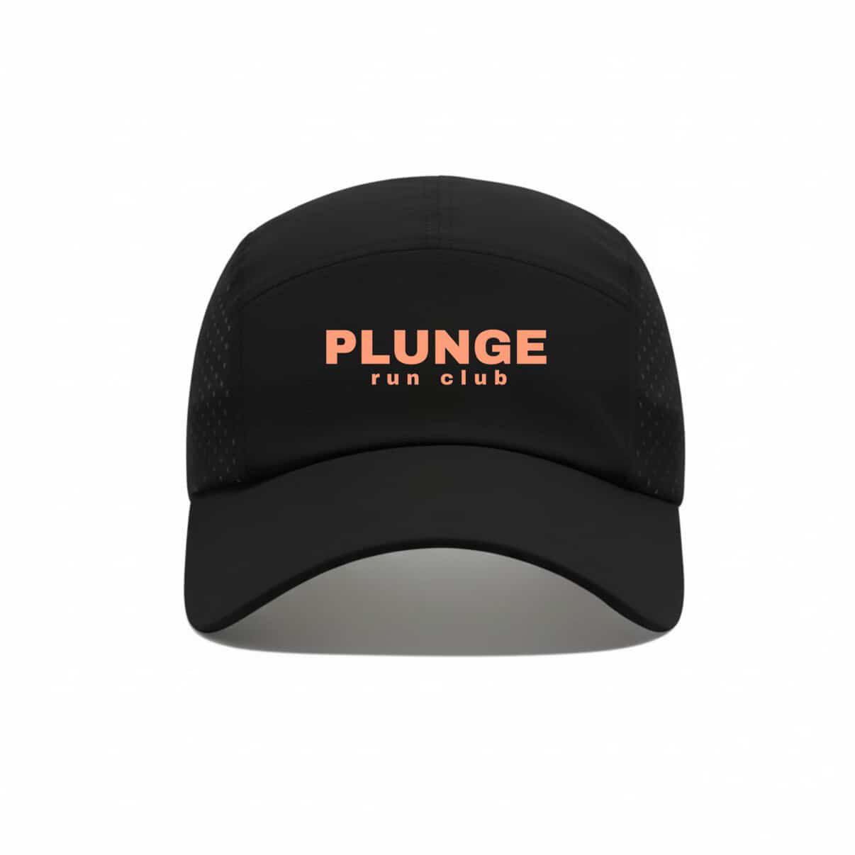 Plunge Run Club Black Cap - Unisex